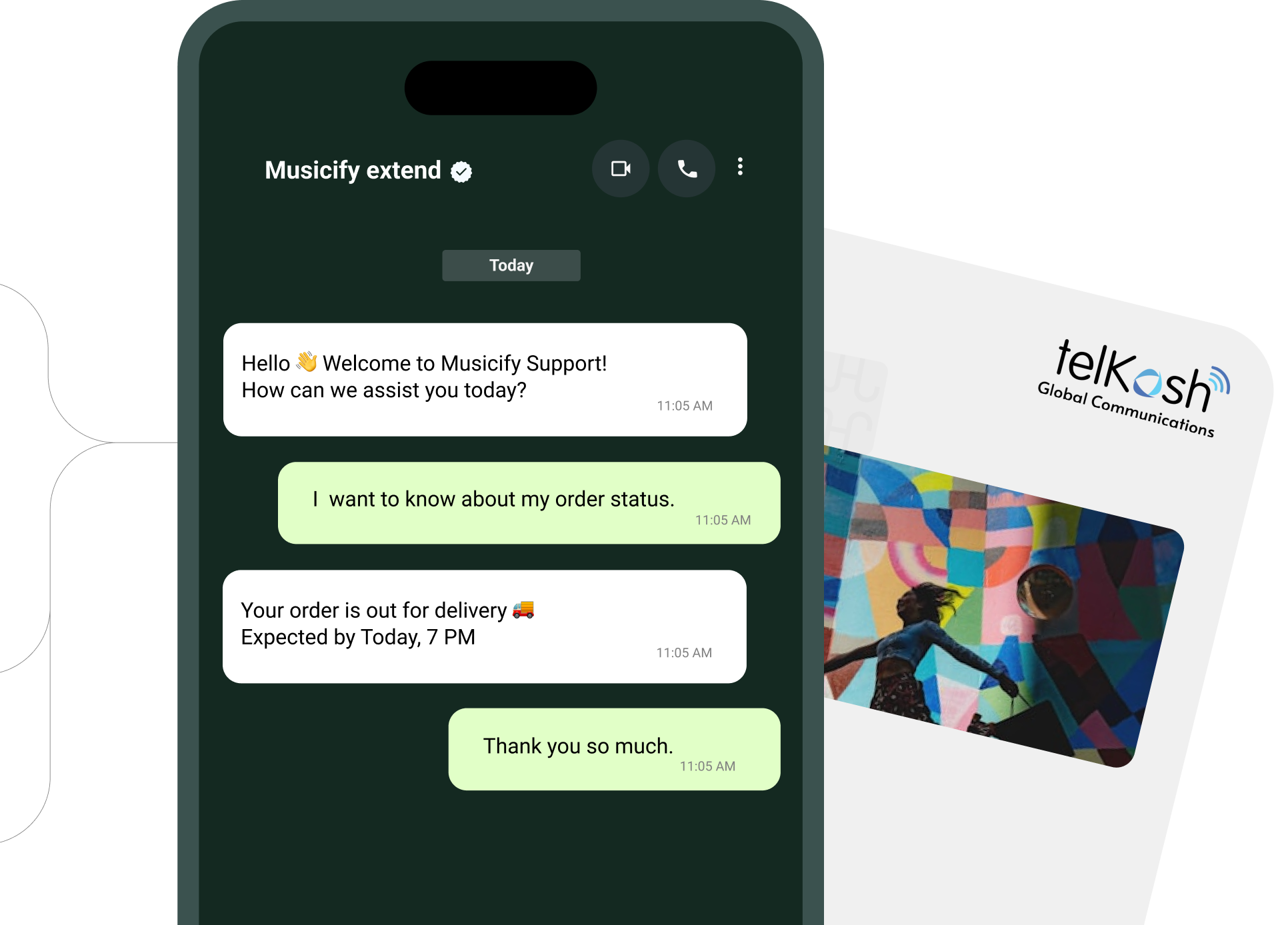WhatsApp Mobile Demo